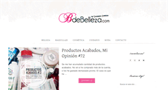 Desktop Screenshot of bdebelleza.com